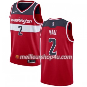 Maillot Basket Homme Washington Wizards John Wall 2 Nike 2017-18 Rouge Swingman